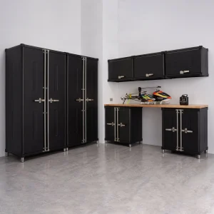 TRINITY PRO 8-piece Welded Garage Cabinet Set