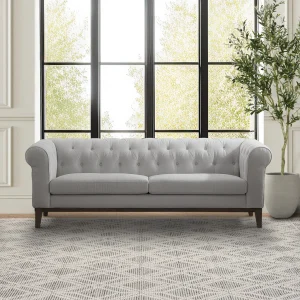 Gwen Fabric Chesterfield Sofa