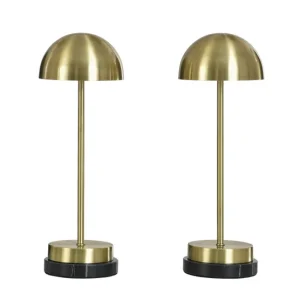 StyleCraft Cordless LED Rechargeable Table Lamp, 2-pack